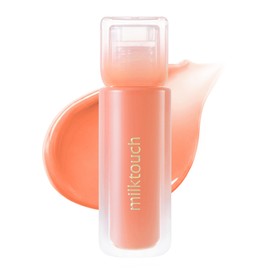Milk Touch Dew Stain Sheer Lip Gloss, 10. Tangerine Pop, 1 pc / 밀크터치 듀 스테인 쉬어 립 글로스, 10.탠저린팝, 1개