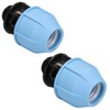 25mm x 3/4" MDPE Male Adapter Compression Coupling Fitting Water