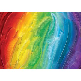 Buffalo Games - Plumes of Color - 300 Large Piece Jigsaw Puzzle
