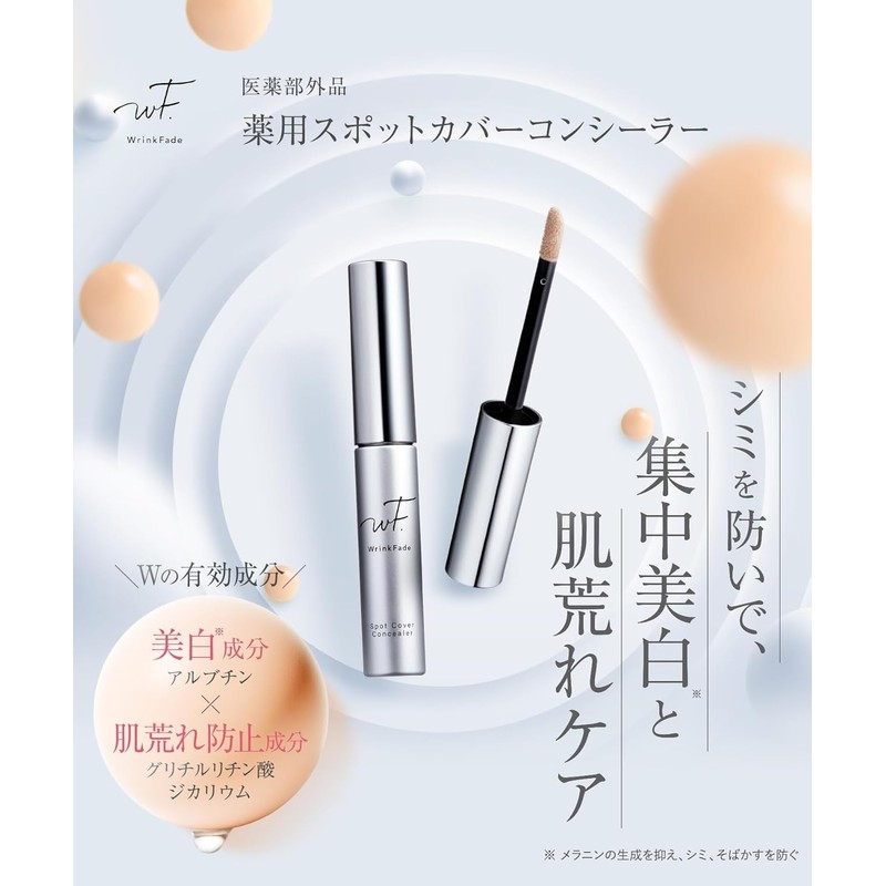 Wrinkfade Link Fade Medicinal Spot Cover Concealer 6g Moisturizing Care