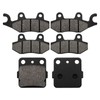MooLang Front and Rear Brake Pads for Yamaha YFZ450 YFZ