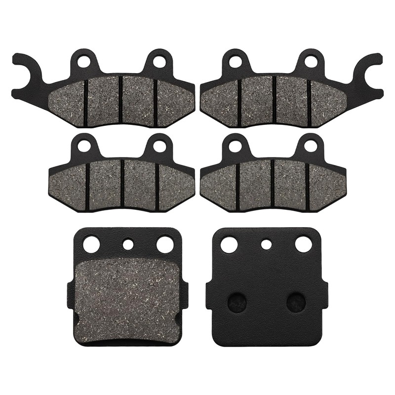 MooLang Front and Rear Brake Pads for Yamaha YFZ450 YFZ
