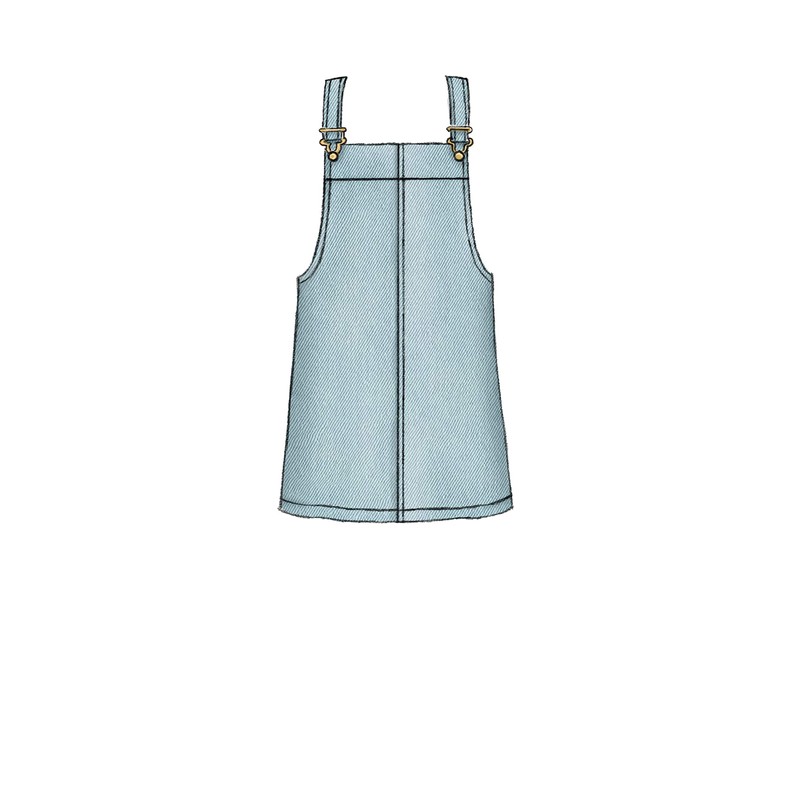 McCall’s Sewing Pattern M7831 Misses’ Pinafore Dresses