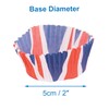 Baker Ross PJ149 Union Jack Cupcake Cases - Pack of