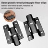 Pack of 100 Stainless Steel Patio Clips, WPC Decking Clips,