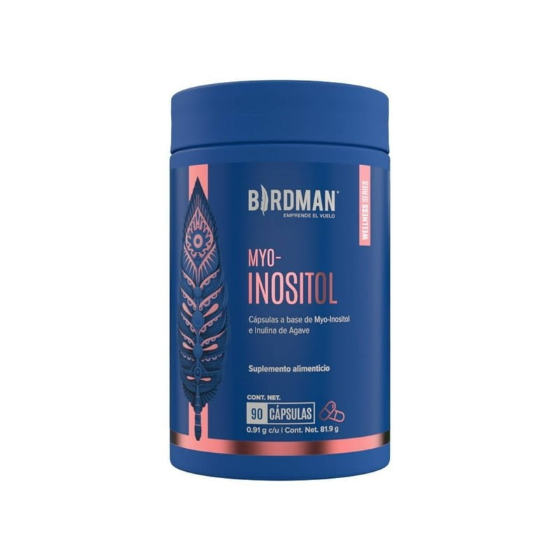 Suplemento Alimenticio Birdman Citrato de Magnesio 120 Cap