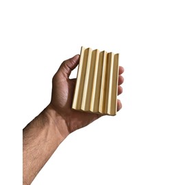 Wooden Soap Dish - Wooden Soap Holder for Bar Soap - Self-Draining Soap Dish for Shower Bathroom, Kitchen, Bathtub, Airbnb,Sponges - USA-Made Soap Dish, Food-Grade Mineral Oil Finish. (Cedar, 2 Pack)