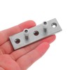 LALAFINA Stainless Steel Barn Door Stopper Easy Install No Tools
