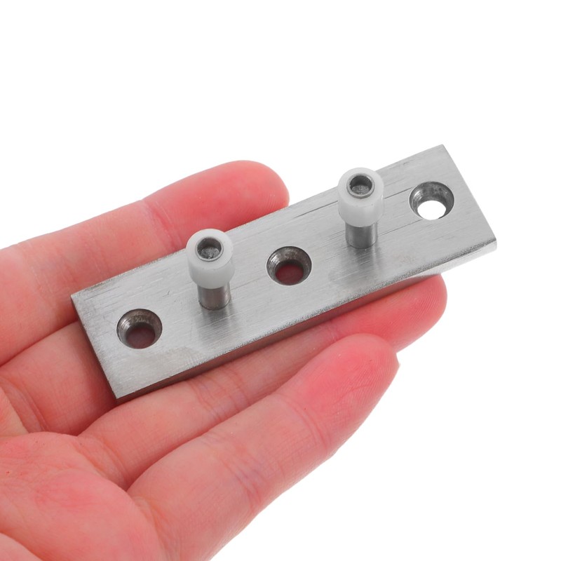 LALAFINA Stainless Steel Barn Door Stopper Easy Install No Tools