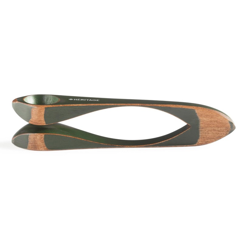 Heritage Musical Spoons Small Green Musical Spoon with Keepdrum Microfibre