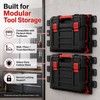 Muscovite Mounting Plate Compatible with Milwaukee Packout Accessories for Wall,