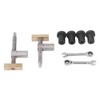 19mm Woodworking Desktop Clip Stainless Steel Brass Stop Bench Dog