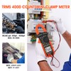 GOYERRNES Digital Clamp on Meter Multimeter, T-RMS 4000 Counts Auto-ranging