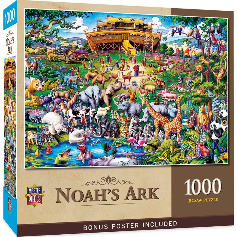 MasterPieces - Noah's Ark - 1000 Piece Jigsaw Puzzle
