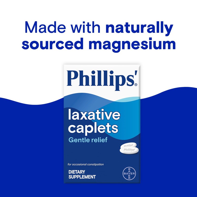 Phillips' Laxative Caplets (24-Count Box), Multi