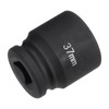 sourcing map 6-Point Impact Socket 3/4" Drive 37mm Metric 40Cr