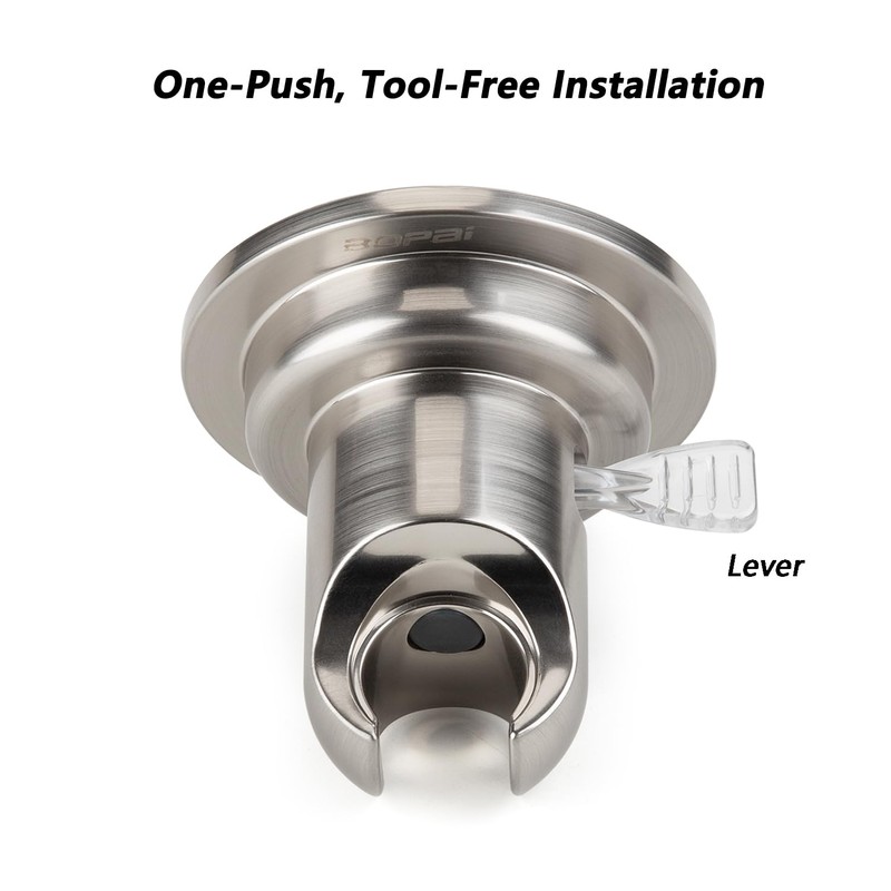 BOPai Suction Cup Shower Head Holder for Handheld Shower –