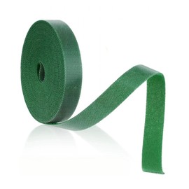 1 Roll 32.8 Ft Green Garden Tie, Twist Ties for Plants 1/2", Reusable Adjustable Plant Tape, Garden Ties for Climbing Plants, Plant Supports for Tomato Vines Peppers Rose Bushes Indoor Outdoor