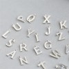 Sterling Silver A-Z Letter Alphabet Initial DIY Charm Pendant 10