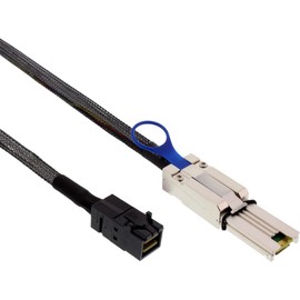 InLine® 27636B Mini SAS HD SFF-8643 to SFF-8088 CABLE 1 M