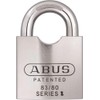 ABUS 83/80 300 Schlage Rekeyable Chrome Plated Brass Padlock, Zero
