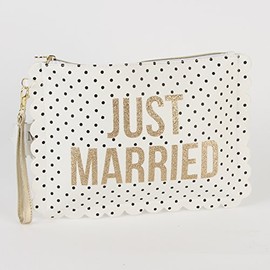 Always Forever' Multi Use Pouch with Wristlet 'Just Married