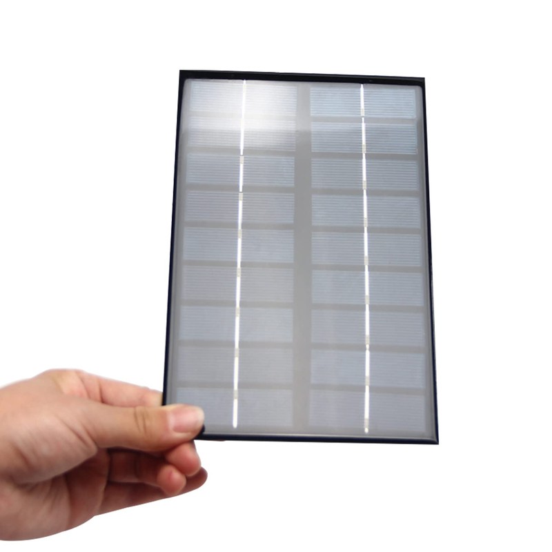 Fielect Mini Solar Panels 9V 3W Small Solar Panel Charger