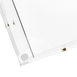 russell+hazel Acrylic Drawer Bloc, 3” x 3”, Desktop Organization, Clear, 1 Count, 98143