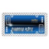 Cruiser Accessories 30830 Diamond Plate License Plate Frame, Chrome