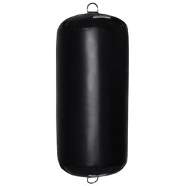 Inflatable Boat Fenders for Boats and Yachts Deflatable for Easy Storage - Designed Heavy Duty for Horizontal and Vertical Use - Black - Fatboy