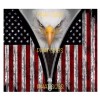 Unbranded 20oz Sublimation Tumbler Wrap Zipper Eagle Ready To Press Heat Transfer