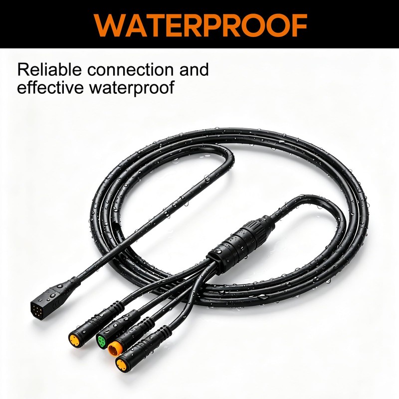 1T4 Proofwater Cable for Bafang CAN Protocol BBS01B 02B HD