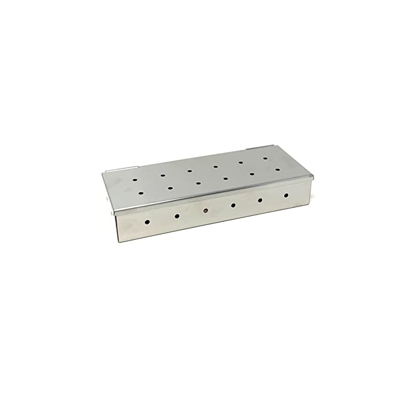 Landree® Smoker Box Made of Rustproof Stainless Steel with 28