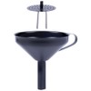Kitchen Funnel Stainless Steel Black 10.5 cm