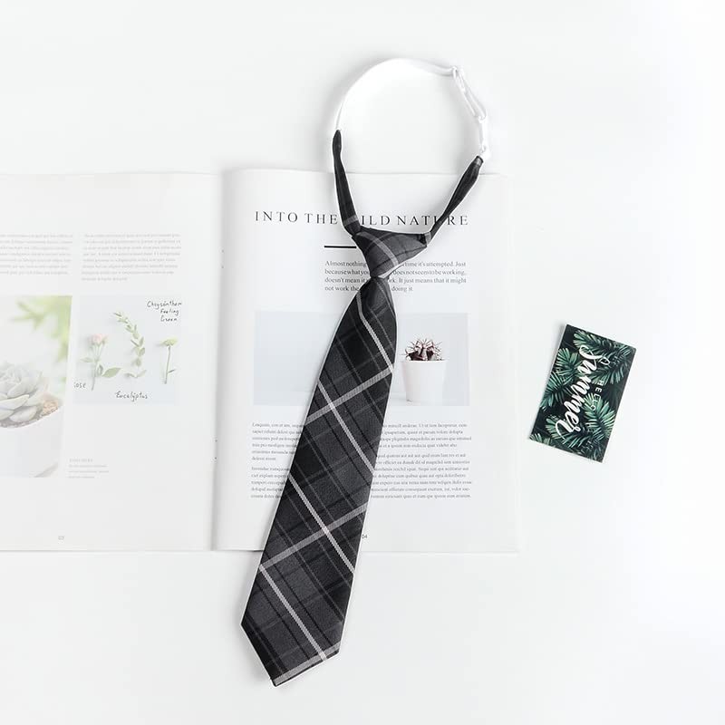 LIUXU School Ribbon Necktie, Set of 2, Girls, Uniform, School,
