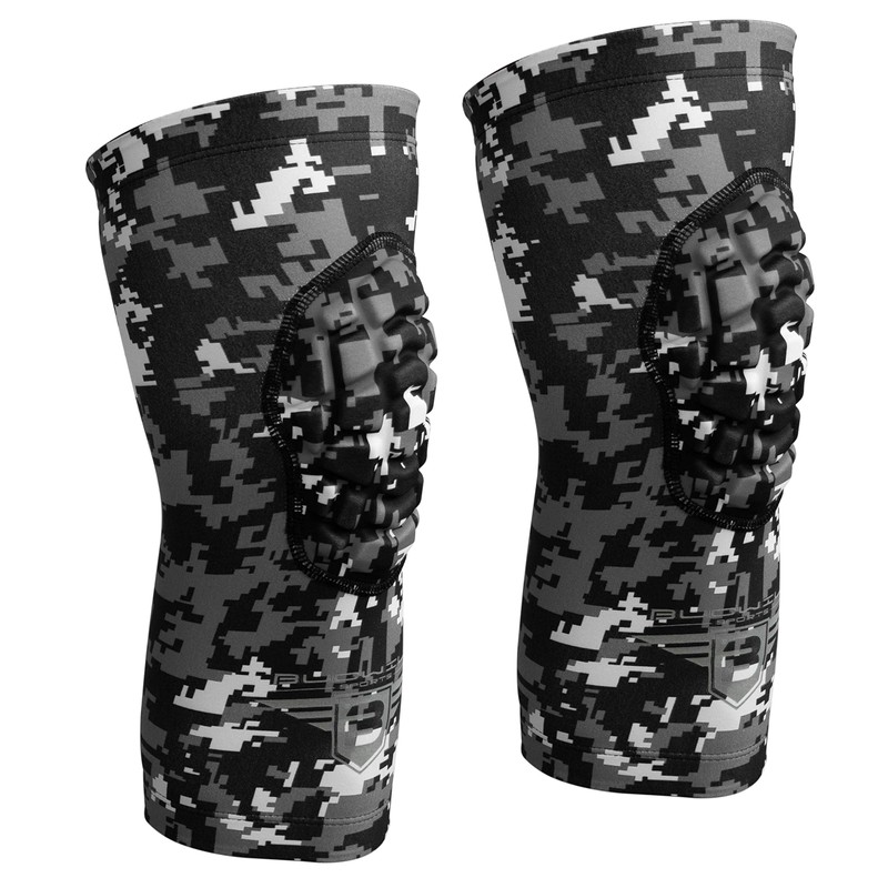 Bucwild Sports Compression Knee Pads for Basketball Volleyball Wrestling -