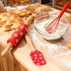 4sets Christmas Mini Bake Gift Sets Includes Silicone Spatula, Whisk,