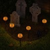 Solar Halloween Pumpkin Stake Lights for Outdoor Garden Decoration –