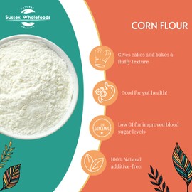 Corn Flour (Starch) 500g (Sussex Wholefoods)