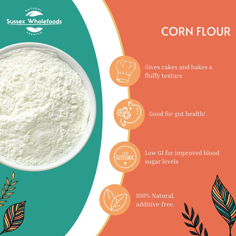 Corn Flour (Starch) 500g (Sussex Wholefoods)