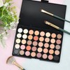 40 Colours Eyeshadow Palette, Brown, Matte and Shimmering Eyeshadow Palette,