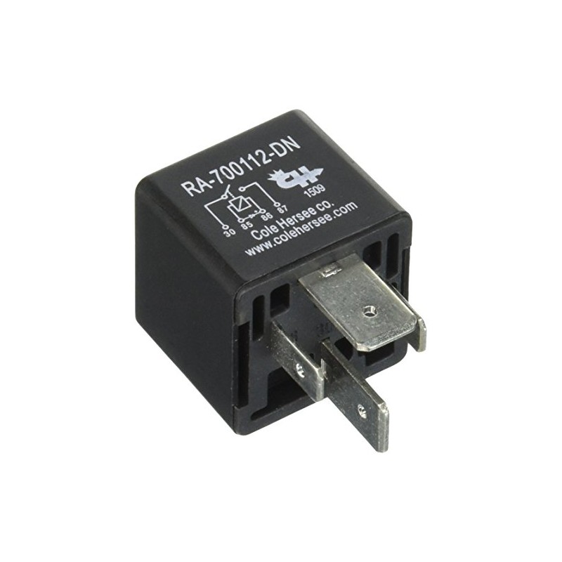 Cole Hersee RA-700112-DN-BX 70A Relay (Form_A 12V Diode Bracket)