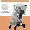 yoamez Stroller Rain Cover for Nuna - Waterproof & Windproof