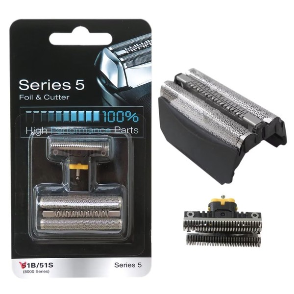 2025 Professional 51B Black Shaver foil Replace head w/Sealed Packaging