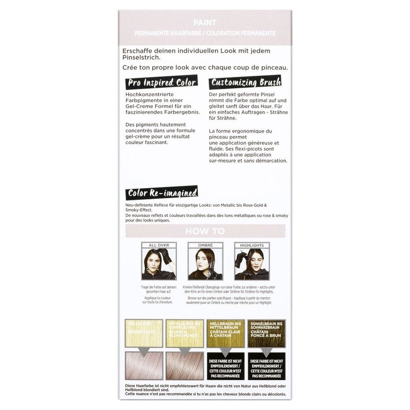 Colovista Permanent Paint Number