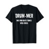 Drummer Definition Drummer Drumming Gift Idea T-Shirt