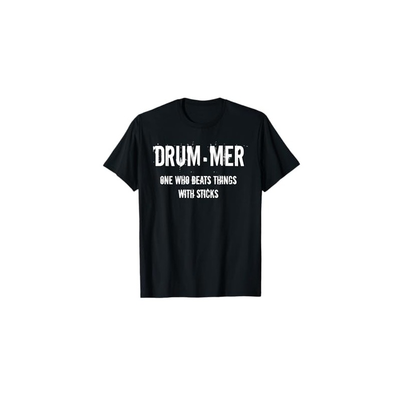 Drummer Definition Drummer Drumming Gift Idea T-Shirt
