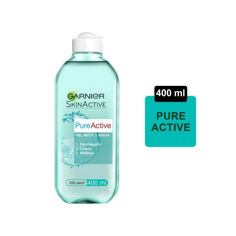 Agua micelar Garnier Skin Active Vitamina C piel opaca/con manchas