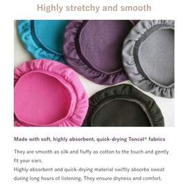 mimimamo Super Stretch Headphone Cover L (Bordeaux) *Please check the manufacturer's HP headphone compatibility chart for compatibility with each model