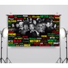 Sunwer Juneteenth Black History Month Photo Booth Backdrop February Afro